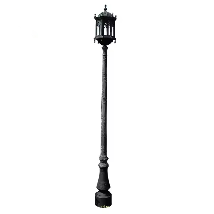 Victorian Gothic Lamp HS-L032 : Artful Outdoor Lighting for Luxury Landscapes,Victorian Gothic Lamp